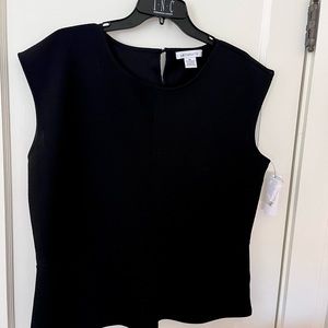 Vintage Claiborne Peplum Top